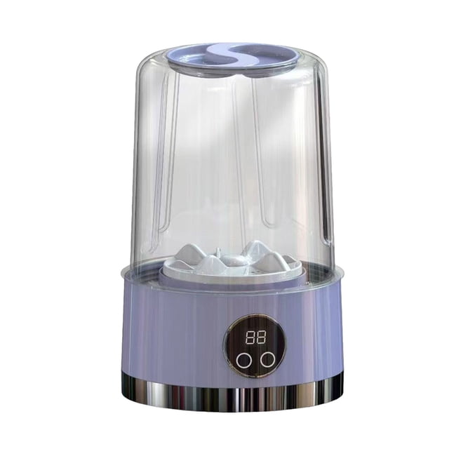 ETHKIA Portable Rechargeable Cordless Mini Washing Machine, Underwear Washer Laundry Cup for Travel Camping RV Use Purple
