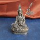 thumbnail image 2 of Tibetan Guru Padmasambhava Buddha Brass Buddha Statue Ornaments, Embedded Buddhist Bronze Statues, Antique Ornaments And Ancient Bronzes, 2 of 5