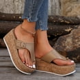 thumbnail image 2 of ibiyuan Orthopedic Flip Flops Women Thong Sandals for Women Wide Non- Thick Sole Cute Slippers Lightweight Orthofeet Shoes for Women, 2 of 9