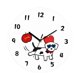 thumbnail image 2 of Reloj de pared silencioso Acrílico Moderno Reloj Decorativo Diseño Redondo Para Colgar en la Pared 20 cm, 2 of 8