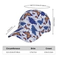 thumbnail image 3 of Yiaed Butterflies1 Print Cap Adjustable Size for Running Workouts and Outdoor Activities All Seasons, 3 of 5