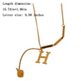 thumbnail image 3 of WIZUTIZ 26 Letter Small Tassel Necklace Home Assembly Practical&affordable Reduced Price, 3 of 3