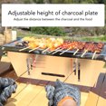 thumbnail image 3 of Barbecue Pliant au Charbon, Grill Multifonction en Acier Inoxydable pour Voyage, 3 of 8