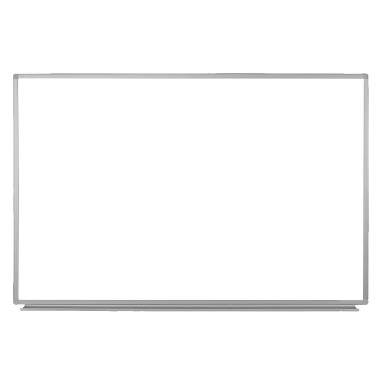 DexBoard Large 72 x 40-in Magnetic Dry Erase Board with Pen Tray| Wall-Mounted Aluminum Whiteboard Message Presentation Memo White Board for Office