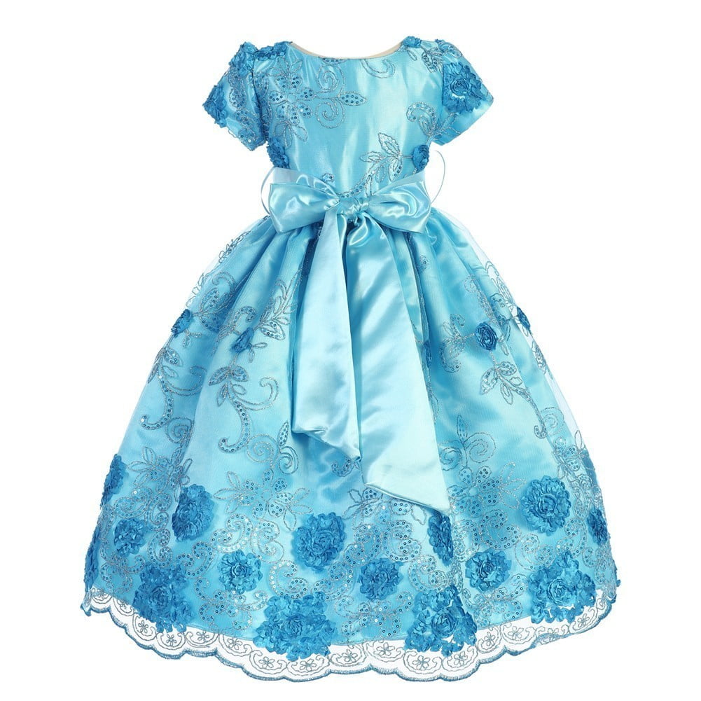 turquoise occasion dress