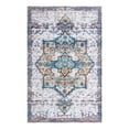 thumbnail image 7 of Unique Loom Renaissance Collection Area Rug - Roma (5' 11" x 9' Rectangle Sea Salt White/Yellow), 7 of 7