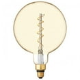 thumbnail image 2 of GE 93099992 LED Vintage Light Bulb, G63, Warm White, Amber Bulb, 350 Lumens, 6.5 Watt - Quantity 1, 2 of 5