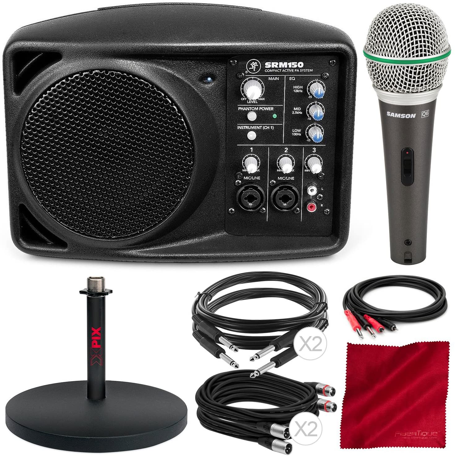 srm150 compact active pa system