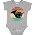 thumbnail image 3 of Inktastic French Horn Retro Music Sunset Boys or Girls Baby Bodysuit, 3 of 5
