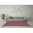 thumbnail image 3 of Ahgly Company Indoor Round Abstract Light Blue Contemporary Area Rugs, 5' Round, 3 of 4