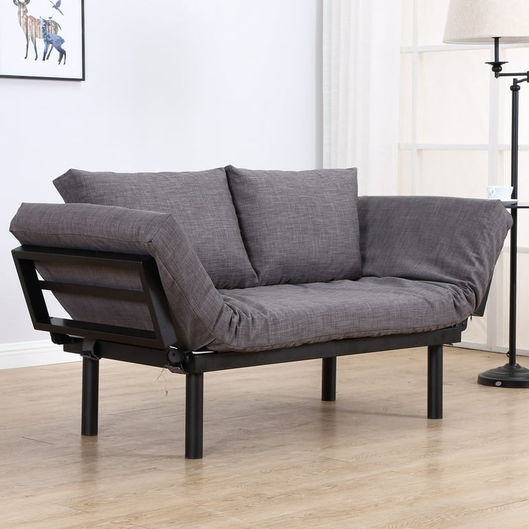Single person 3 position convertible couch chaise lounger sofa bed new arrivals