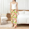 thumbnail image 5 of Pajama Pants Women, Lime Shrimp Sweatpants Soft Sleep Lounge Pants, Casual PJ Bottoms Pants with Pockets, 5 of 5