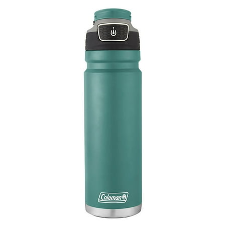 Coleman Autoseal FreeFlow Stainless Steel Insulated Water Bottle, 24 Oz