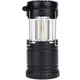 thumbnail image 1 of Lámpara de camping portátil 2 en 1 con LED de alta intensidad, lámpara de emergencia retráctil portátil para exteriores con ventilador, viene sin pilas secas, color negro esmerilado, 1 unidad, 1 of 5