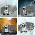 thumbnail image 6 of ALL-CARB RV Cover Motorhome RV Outdoor Camper Cover Replacement for 26-29 Foot Four Layers of Non-Woven Fabric on The Top of 5th Wheel, 6 of 7