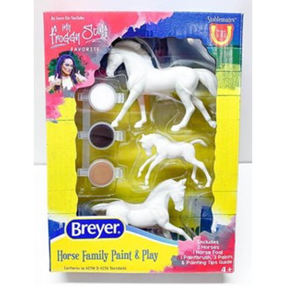 Breyer Horse Family Stablemates 1:32 Paint Art & Craft Kit (8 Pieces)