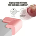 thumbnail image 4 of Vacemry Under $5 Furniture Corner Guard, Baby Safety Edge Protector, Soft Sponge Bumper for Table Bed, Transparent Right Angle Cover for Home, Child Proofing Safety Item, 4 of 4