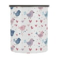 thumbnail image 2 of Cute Bird Hearts Airtight Coffee Bean Canister 17oz Food Storage Containers with Lids For Gournd, Tea, Sugar, Flour, Rice, Cereal, Candy Cookie Jar, 2 of 8