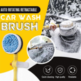 thumbnail image 4 of Auto Rotating Retractable Car Wash Brush, Car Wash Brush With Long Handle, Car Wash Mop Automatically Foams Car Wash Kit, 4 of 5