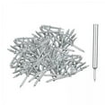 thumbnail image 1 of 4x Línea de Zócalo Sin Marcas de Clavos, Clavo Sin Costura de Hilo de Zócalo de Doble Cabeza, Línea de Zócalo de Metal Clavos Que No Dejan Marcas para 4 piezas, 1 of 8