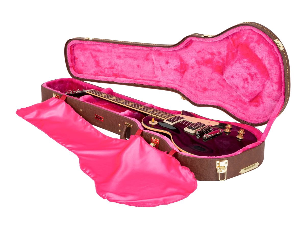 Gibson Les Paul Guitar Deluxe Wood Case, Brown