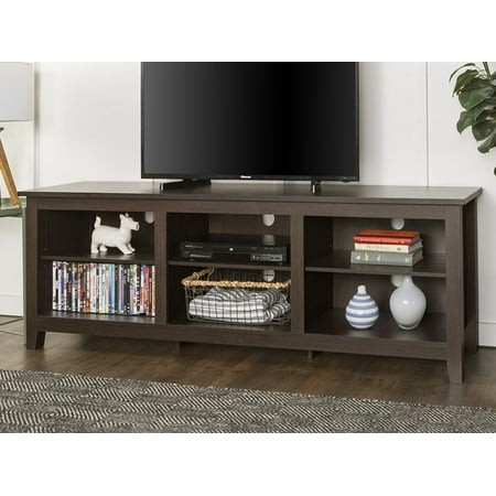 70" Wood TV Media Storage Stand for TV's up to 75", Multiple Finishes