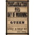 thumbnail image 1 of 24x36 gallery poster, Poster proclaiming a day of mourning in Toronto on the day of Queen Victoria's funeral, 1 of 1