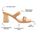 thumbnail image 2 of Journee Collection Womens Nolla Tru Comfort Foam Open Square Toe Block Heel Sandals, 2 of 6