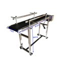 thumbnail image 2 of 47.2" Electric PVC Conveyor Belt Double Guardrail Industrial Transport Conveyor Equipment Black, 2 of 8