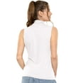 thumbnail image 3 of Stretch Is Comfort Women's Oh so Soft Sleeveless Mock Neck Top | Adult Small-Large, 3 of 6