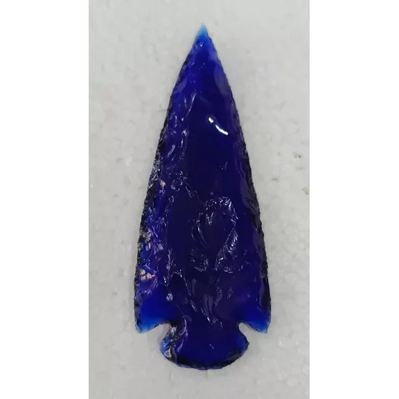 Blue Obsidian Spearhead Arrowhead 6inch Crystal for Healing and Jewelry Making Gemstone