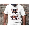 thumbnail image 3 of Magician Bunny Rabbit Magic Illusionist Gift Men Women Kids T-Shirt Magician Magic Bunny Rabbit Birthday Holiday Gifts Tshirt, 3 of 9
