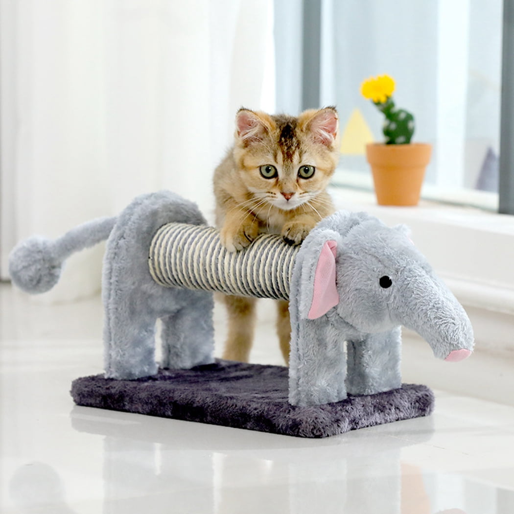 Cat Scratching Post Interactive Elephant Cat Scratch Post Kitten