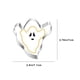 thumbnail image 2 of Moldes de acero inoxidable con forma de fantasma de Halloween, molde para hornear galletas, 2 of 6