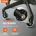 thumbnail image 2 of VEVOR Roues de Chaise de Bureau, Ensemble de 5, Roues Pivotantes de 3 Pouces de Rechange pour Planchers de Bois Franc et Tapis, Roulettes de Bureau de Jeu d'Ordinateur Robustes avec une Capacité de Charge de 130 lbs, Ajustement Universel pour la Plupart des Chaises, 2 of 9