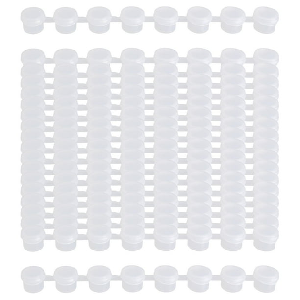 20 tiras de botes de pintura vacíos, tiras de pintura vacías, regalos de pintura para niños, ligeros 3ml 23cm