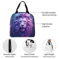 thumbnail image 4 of Picia Cool Lion Head Printed Lunch box Lunch bag for Men Women Large Capacity Lunchbox Reusable Lunch Bags Insulated Lunch Bag Lunch Box Cooler, 4 of 6