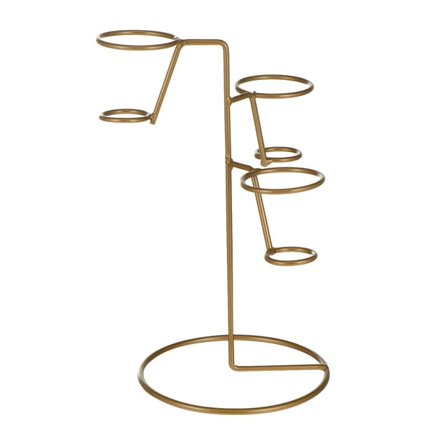 GOOHOCHY Soporte para helados con arte de hierro, soporte para conos de comida, soporte para conos de nieve y helados para fiestas