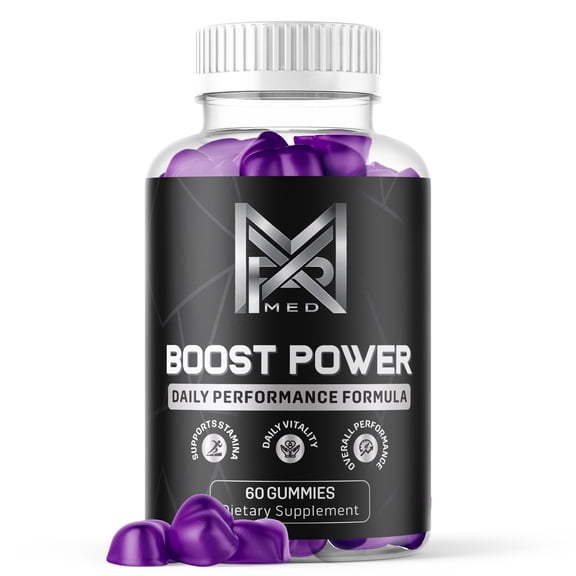 Boost Power Gummies Advanced Formula All Natural Vitamin Supplement BoostPower 60 Gummies