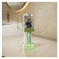 thumbnail image 1 of Dorm Room Toothbrush Holder Stand with Cover Cups, 4-Slot Toothpaste & Dental Organizer, 1 of 6