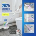 thumbnail image 7 of SZRSTH Electric Spin Scrubber - Cordless Cleaning Brush with Extendable Handle Power Shower Scrubber for Bathroom Kitchen Tile Floor, 7 of 7