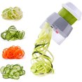 thumbnail image 1 of Vegetable Spiral Cutter Great for Salad Handheld Vegetable Slicer 4 in 1 Vegetable Spiral Cutter Zucchini Noodle Maker Spaghetti Maker Spiral Slicer Great for Salad Spiral Slicer, 1 of 1