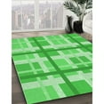 thumbnail image 2 of Ahgly Company Indoor Rectangle Patterned Neon Green Area Rugs, 5' x 8', 2 of 6