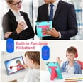 thumbnail image 4 of elitegadget Case for Samsung Galaxy Tab A11+ Plus 11 Inch (SM-X230/X236) 2026 Released - Hybrid Protective Case Cover with Kickstand and 1 Random Stylus (Teal/Pink), 4 of 5