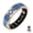 Blue, variant on Wrongduck Retro Bluetooth Fitness Tracking Ring for Women IP68 Waterproof Activity Ring with Sleep Tracking Step Counter for iOS Android