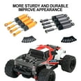 thumbnail image 4 of Xingzhi 4piece 1/18 Front Rear Shock Absorber Aluminum Alloy Wear-resistant Rc Front Rear Shock Absorber For HS 18301 RC Car Part Red, 4 of 6