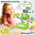 thumbnail image 3 of Actividades De Aprendizaje Preescolar Juguetes Educativos Para Niños De 3 4 5 6 7 Años Niños Niñas Niños Pequeños Niños, Rana Equilibrio Conteo De Números Matemáticos Juego De Letr, 3 of 5