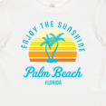 thumbnail image 4 of Inktastic Summer Enjoy the Sunshine Palm Beach Florida in Blue Boys or Girls Baby T-Shirt, 4 of 5