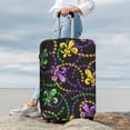 thumbnail image 4 of Wukai Mardi Gras6 Elastic Luggage Cover: Personalized Protection for Your Suitcase - Fits 19~29-inch, Washable & Durable Travel Companion-Medium, 4 of 8
