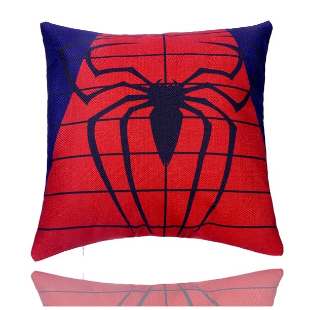 Marvel DC Superhero 18" Linen Cotton Cushion Cover Throw Pillow Case Home Gift